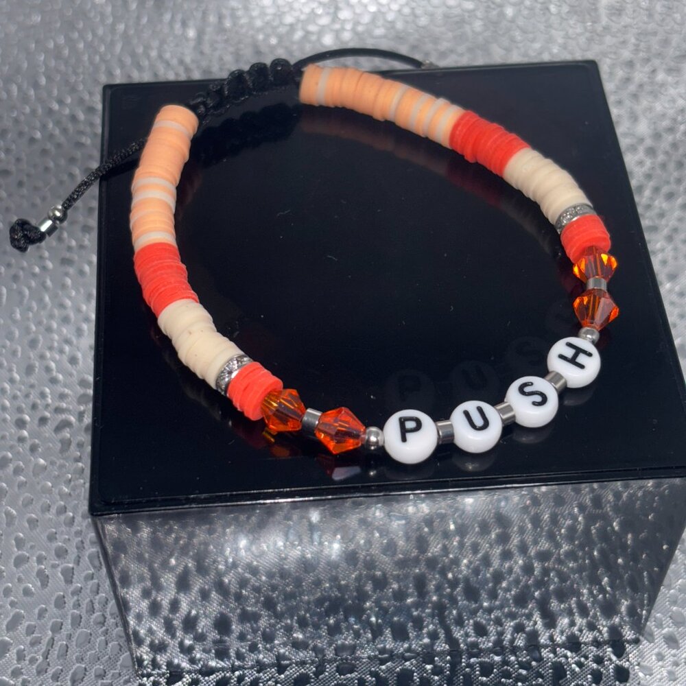 Handmade Affirmation Bracelet - Size 8